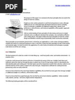 The Solar Cooking Archive