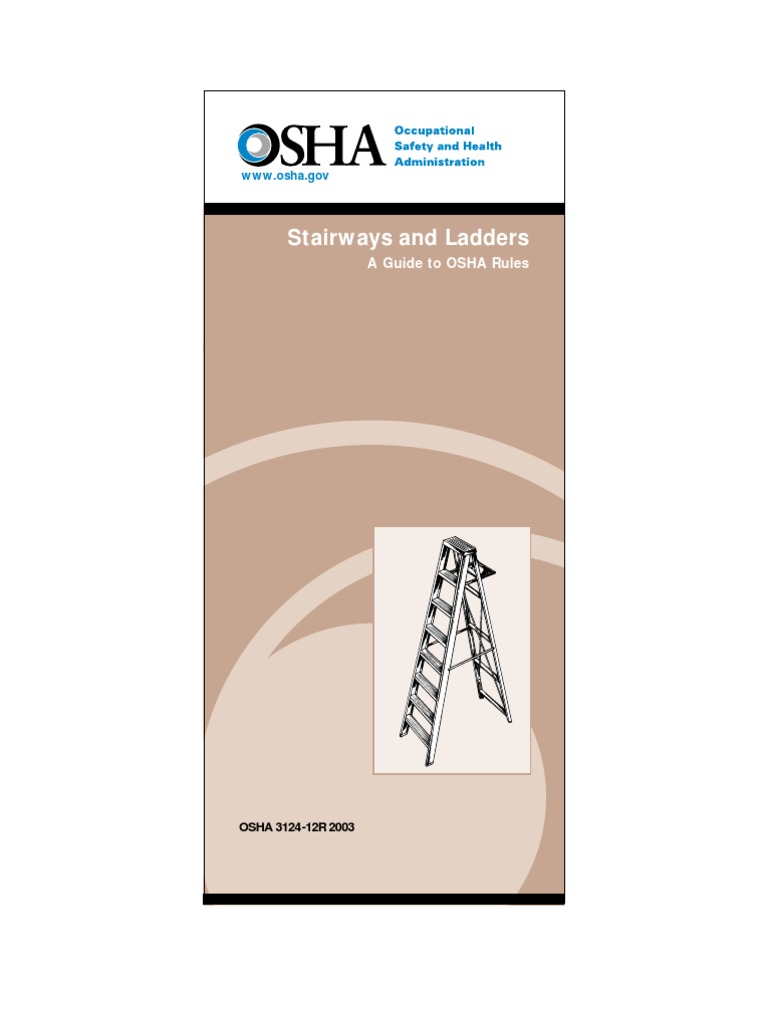 OSHA Guidelines for Stairways and Ladders | PDF | Stairs | Occupational ...