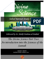 (Sabeel) Divine Science - Part Two Retreat Notes
