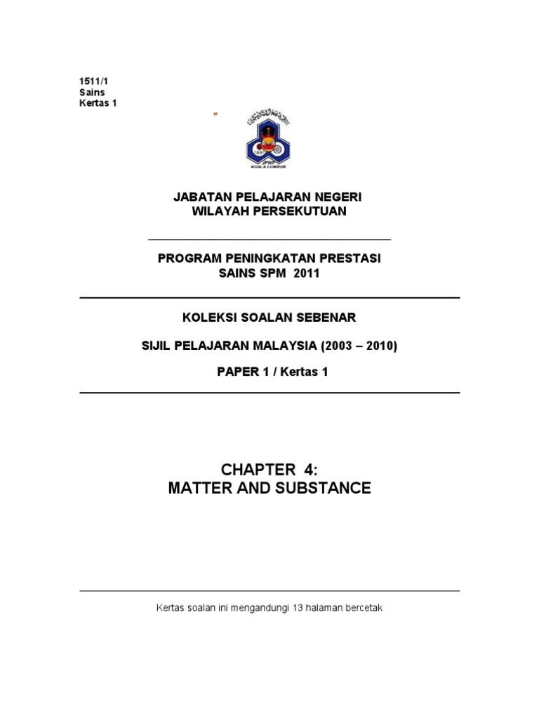 Science Analisis Bertopik Spm 2011 2017 Pdf