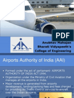 Airports Authority of India Industrial Training Presentation.