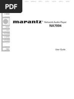 Download Marantz NA7004N by heins_mark SN109470868 doc pdf