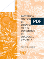 Cartagena Protocol on Biosafety to the Convention on Biological Diversity - Text and Annexes (English)