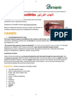 Respiratory UpperRT Tonsillitise PharmaPedia PharmaGates