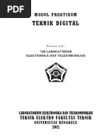 Download Modul Praktikum Teknik Digital 1 by DenZone Lupz EuvtyChireen SN109478798 doc pdf