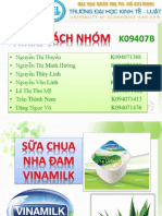 K9407B Tieu Luan Marketing Mix Cho San Pham Sua Chua Vinamilk Nha Dam