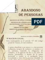 Abandono de Personas