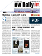 Download Frankfurt Show Daily Day 1 October 10 2012 by Publishers Weekly SN109495607 doc pdf