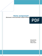 Horizontal Vertical Analysis of Company Balance Sheet, Income Statement Cash Flow Statementt