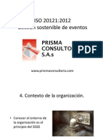EX51-V1 Presentación general ISO 20121 www.prismaconsultoria.com