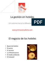 EX34-V1 La gestión en hoteles ISO 9001 www.prismaconsultoria.com