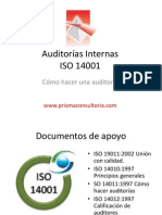 EX41-V1 Auditorias Internas ISO 14001 www.prismaconsultoria.com