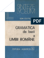 13141224 Gramatica de Baza a Limbii Romane