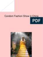 Condom Fashion Show in China