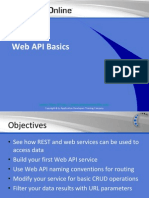 Web API Basics