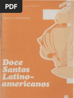 Celam - Doce Santos Latinoamericanos