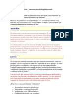 Transtornos Psicológicos y Psicofisiológicos en La Adolescencia