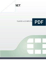 FortiOS v4.0 MR3 Patch Release 6 Release Notes