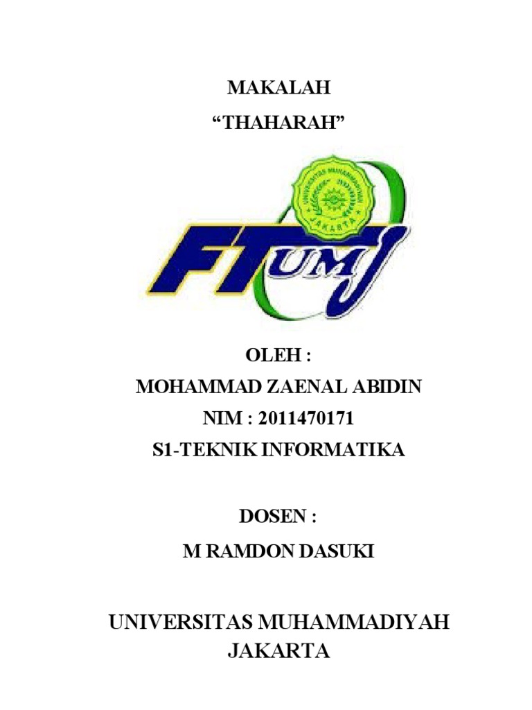 Contoh Makalah Al Islam