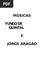 Fundo de Quintal e Jorge Aragao
