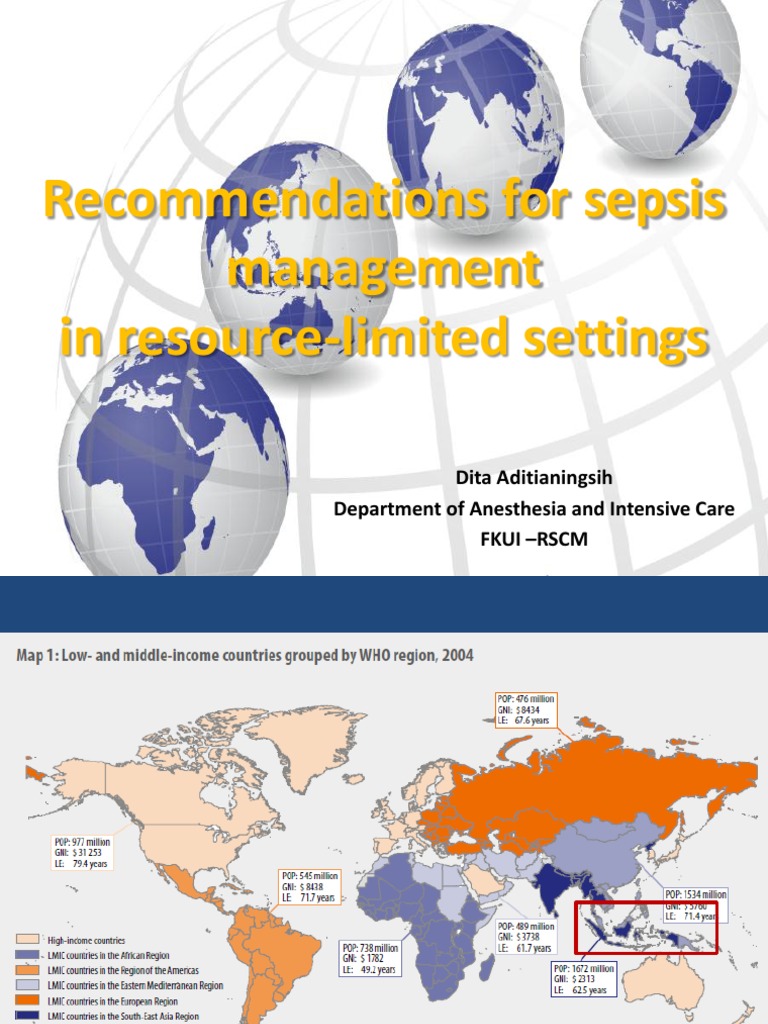 Sepsis Management in Resource-Limited Settings | PDF | Sepsis | Shock ...