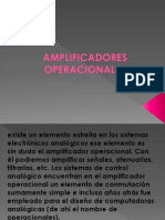 AMPLIFICADORES OPERACIONALES