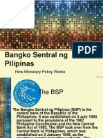 BSP and Monetary Policy