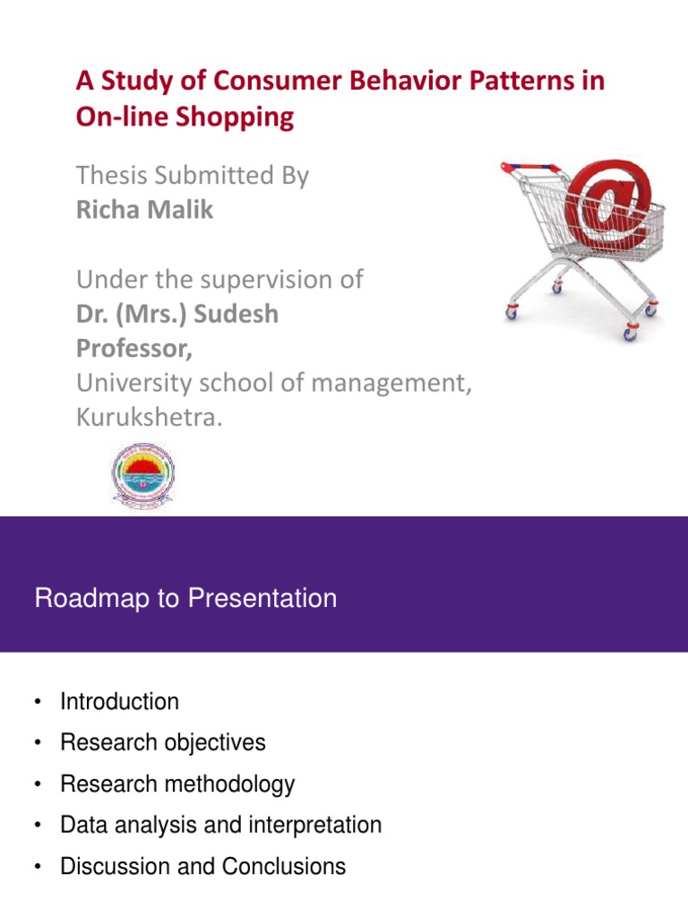 phd thesis on online shopping