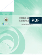 Business and It/Irm Transformation Plan: Governance