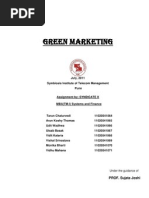 Green Marketing: Tarun Chaturvedi