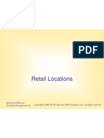 Retail Locations: Mcgraw-Hill/Irwin Retailing Management, 6/E