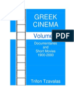 Greek Cinema Volume 5 Directors of Documentaries and Shorts 032212 ...