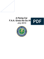A Flying Car F.A.A. Gives The Go Ahead: July 2010