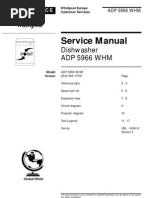 Download Whirlpool Service Manual Dishwasher ADP5966WHM Version91 by dorcelli1234 SN109572204 doc pdf