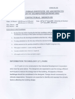 Indian Institue Of Architects Exam PART 3-2009-June