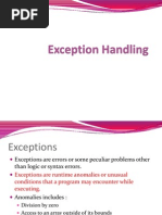 Exception Handling