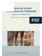 Archivo de La Real Chancillería de Valladolid