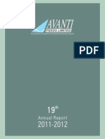 Avanti Feeds - Annual Report 2011-12