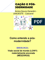 Slides Educacao e Pos Modernidade Desafios Da Educacao