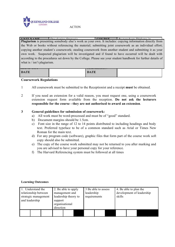 Developing Strategic Management and Leadership Skills | PDF ...