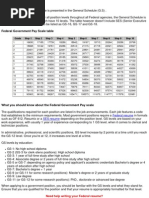 Government Pay Scale