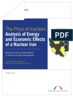 The Price of Inaction: Analysis of Energy and Economic Effects of A Nuclear Iran