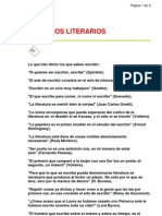 Varios - Consejos de Escritores Para Escritores