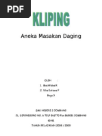 Download Aneka Masakan Daging by andri SN10960131 doc pdf