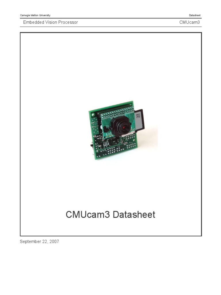 Cmucam 3 | PDF