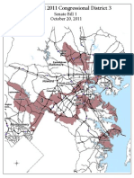 District 3 of the proposed Maryland Redistricting map