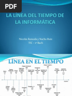 La Línea Del Tiempo de La Informática