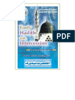 Forty Hadith On The Intercession of NABI SALLALAHU ALAYHI WASALLAM