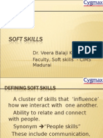 Dr. Veera Balaji Kumar Faculty, Soft Skills - CIMS Madurai