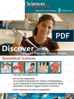 BiomedBical Sciences Master Program